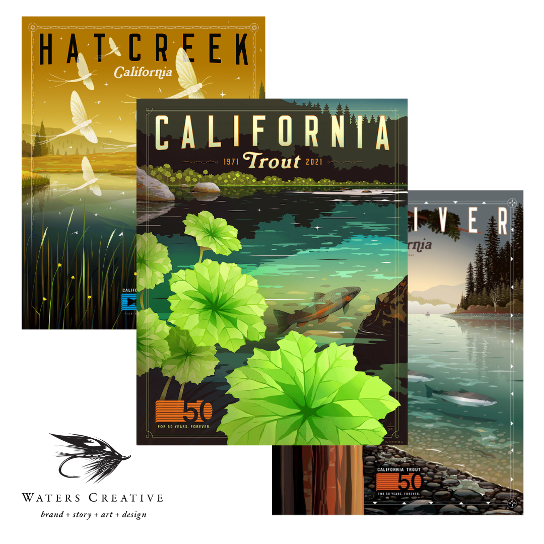 Paul Waters x CalTrout Prints