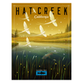 Hat Creek Print for CalTrout by Paul Waters