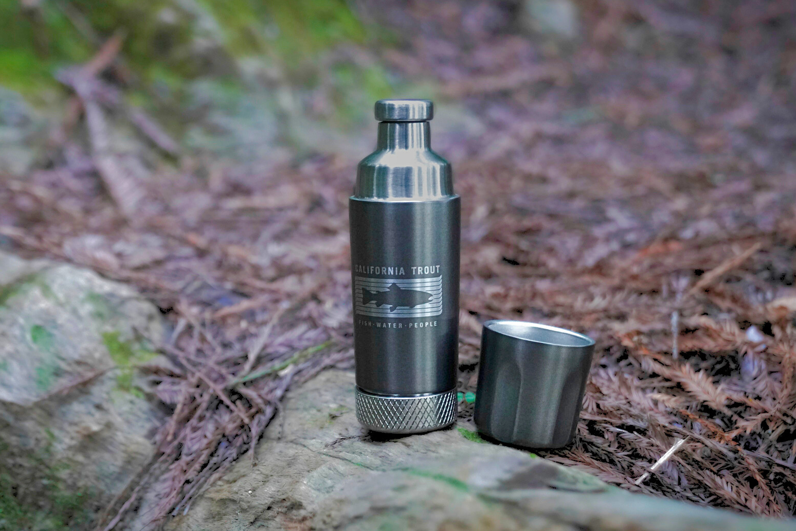 CalTrout High Camp Torch Flask