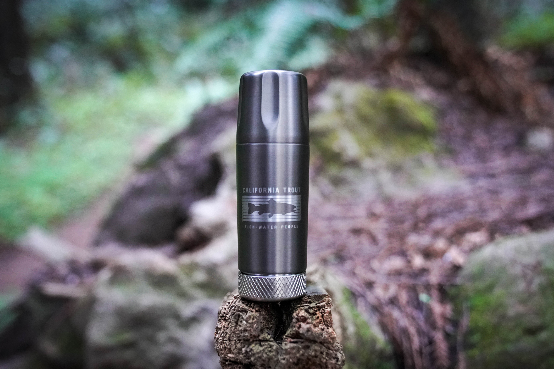 CalTrout High Camp Torch Flask