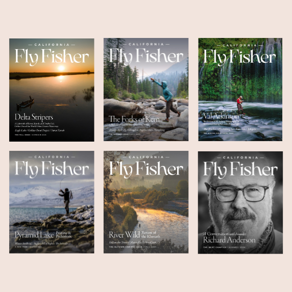 California Fly Fisher Annual Subscription (Print & Digital)