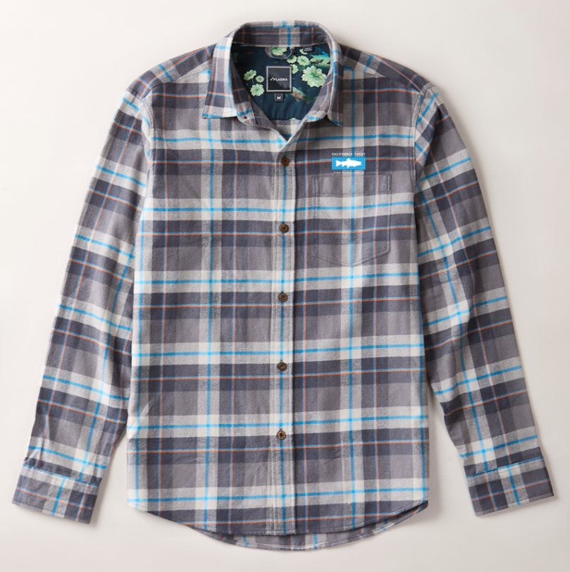 CalTrout Custom Pladra Flannel Shirt
