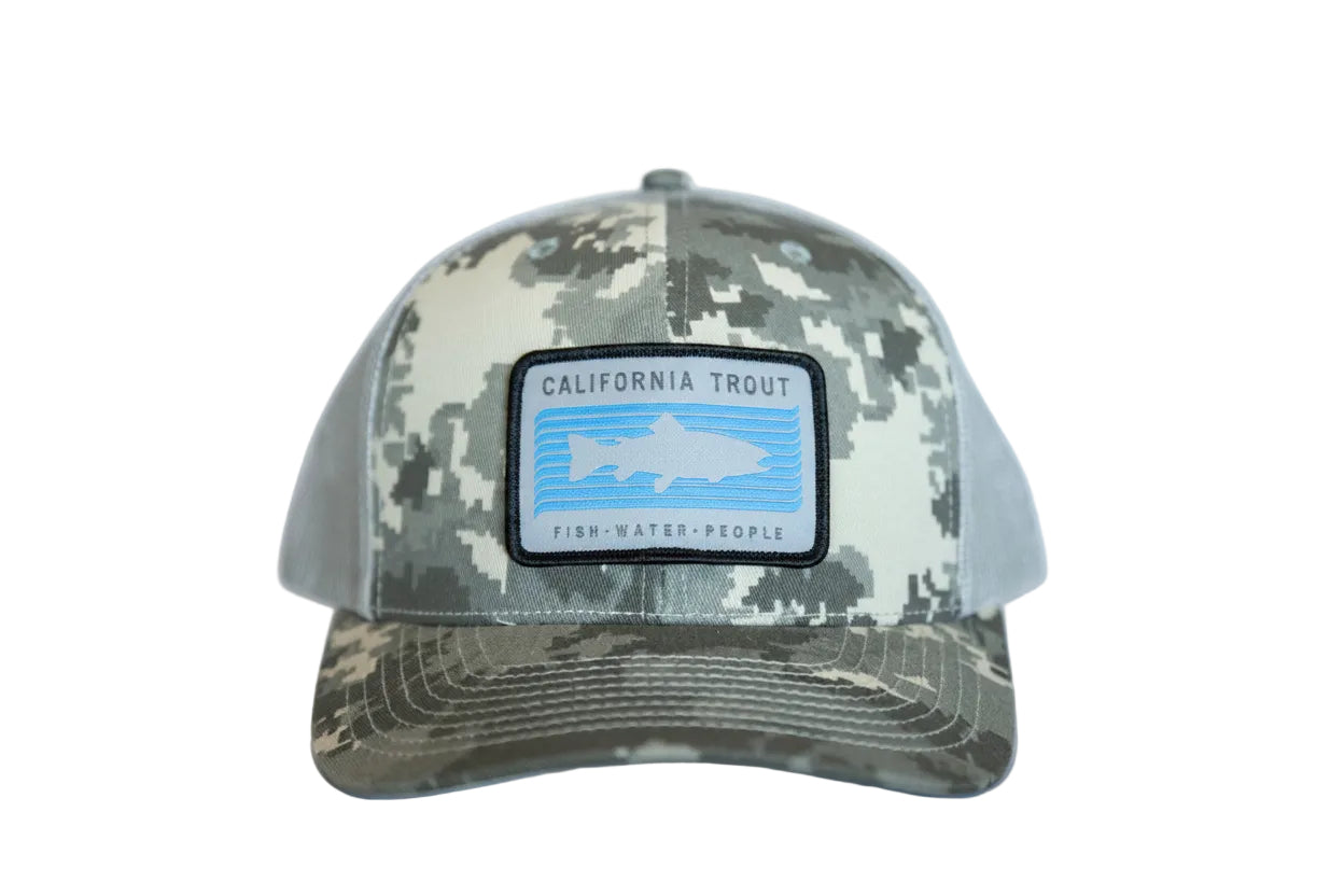 CalTrout Snapback Trucker Hat