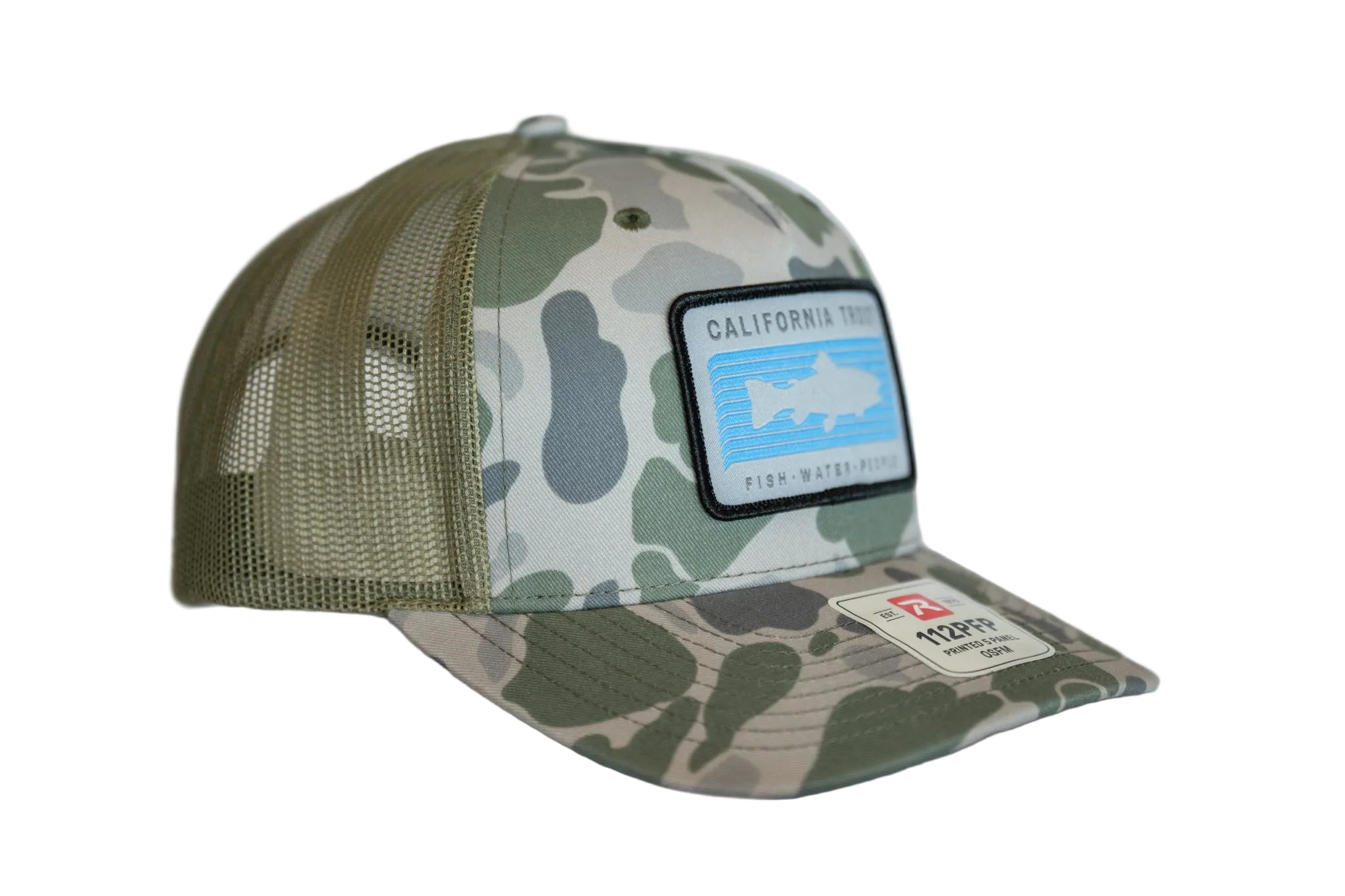 CalTrout Snapback Trucker Hat