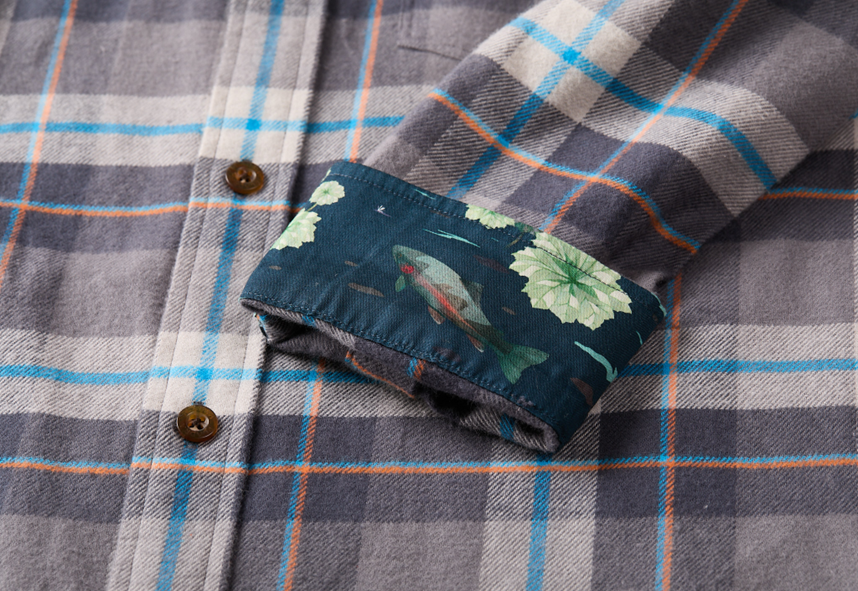 CalTrout Custom Pladra Flannel Shirt