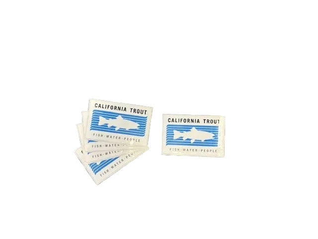 CalTrout Logo Sticker - 5.5" x 3.5"